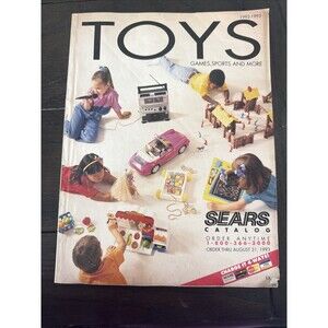 1992/93 Sears Toy Catalog